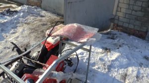 Небольшой видео обзор  мотоблока «Брайт BR -105PPRO» с пониженной 3 вперёд +1 на зад и  фрез целина