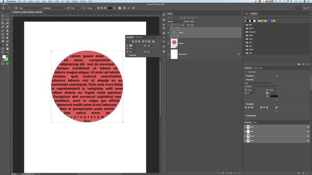 How to Wrap Text Inside Shapes in Photoshop смотреть онлайн