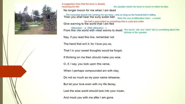 No Longer Mourn For Me When I am Dead смотреть онлайн