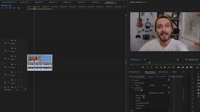 Как ускорить видео без изменения голоса | Adobe Premiere смотреть онлайн