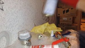 Паковка (сборка) водосчётчиков на анаэробный герметик - так может каждый!