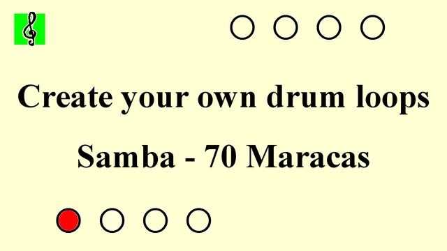 Drum Loop - Latin - Samba - 70 Maracas - 120 Bpm смотреть онлайн
