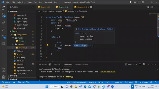 Part 5 JSX in React | JSX expressions | React Fragments | JSX tutorial смотреть онлайн
