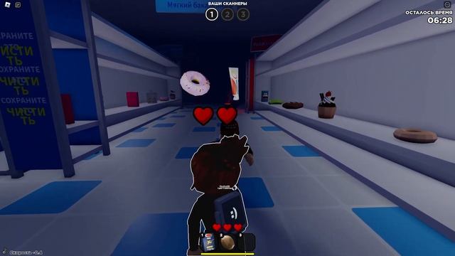 ЧТО С ЭТИМ РОБОТОМ? ПОБЕГ ИЗ СУПЕРМАРКЕТА | ПАНИКА | PANIC ROBLOX смотреть онлайн