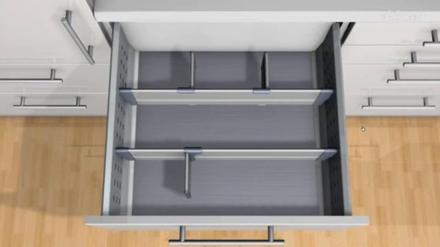 Blum ORGA LINE презентация ящика для запасов смотреть онлайн