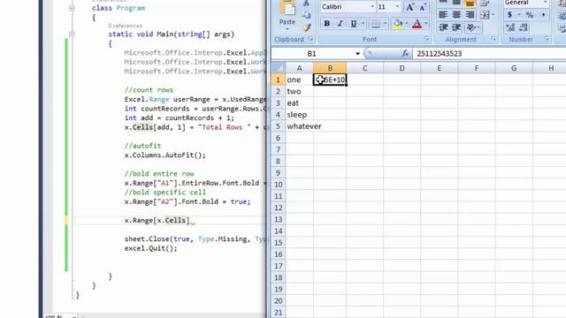 How To Edit Excel Worksheet Using C# -Part 4- (Automatically Merge Excel Sheet Cells) смотреть онлайн