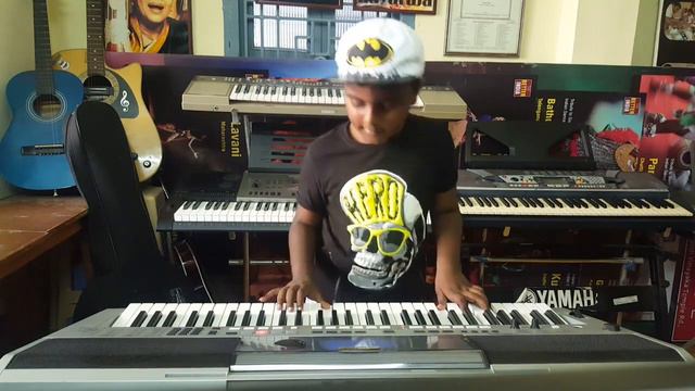 ratthhalu song from khaidi no 150 keyboard cover by varunesh смотреть онлайн