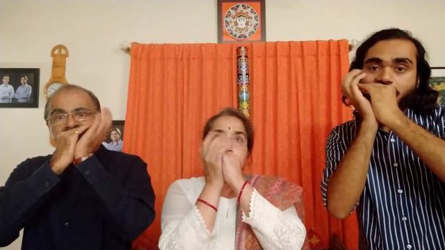 Thandi Hawa Yeh Chandni Suhani -Trio Harmonica Instrumental-Neena Prahallad-C.H.Prahallad-Amaresh смотреть онлайн