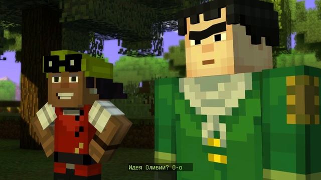 Девичье прохождение Minecraft Story Mode: Episode 1 на русском Серия 1 смотреть онлайн