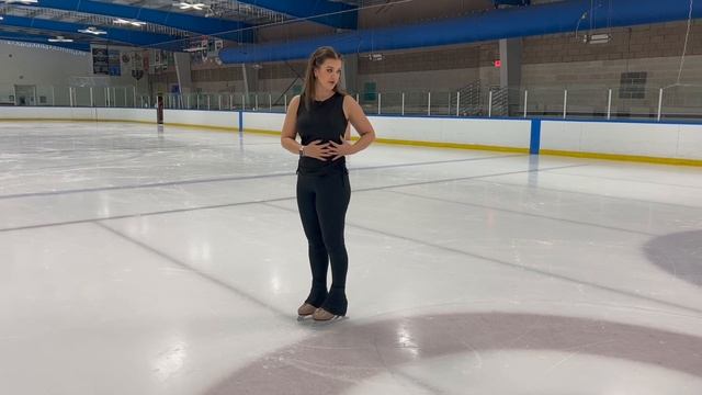 Learn To Do Backward Counter Turns - In Figure Skates! смотреть онлайн