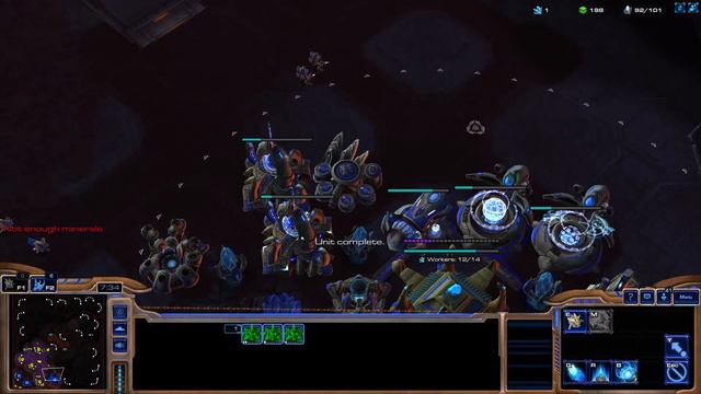 StarCraft 2 - 2 vs AI смотреть онлайн