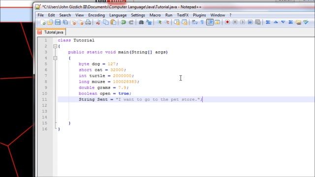 Java Tutorial 2 - Variables and Data Types смотреть онлайн