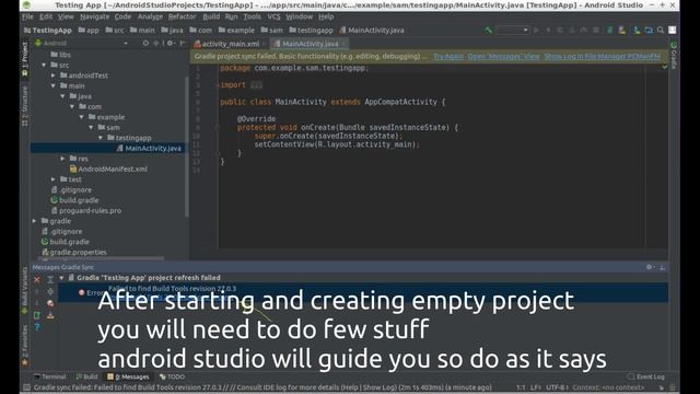 Installing android studio and emulator on linux (commands below) updated Feb 19 2019 смотреть онлайн