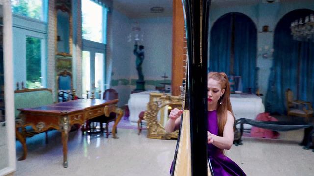 "Succession (Main Title Theme)" // Nicholas Britell // Harp Cover смотреть онлайн
