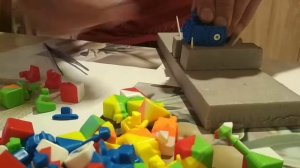 Кубик рубика 4*4*4  разобрать