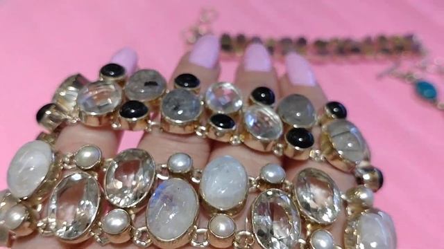 Супер Распродажа ??? Браслеты, Индийское Серебро, Природные Самоцветы ?️❤️?? смотреть онлайн