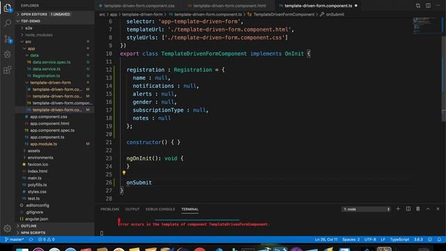 42.Angular 8 Forms Tutorials - Custom Validations смотреть онлайн