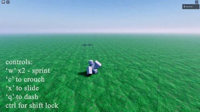 [Free] Advanced Movement System + Dash/Crouch/Slide | Roblox Studio Showcase смотреть онлайн