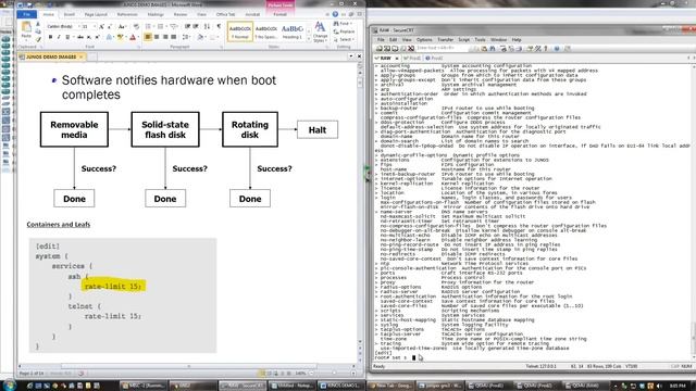 Juniper JUNOS Basics смотреть онлайн
