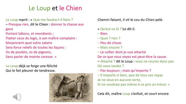 Les Fables de La Fontaine - Le loup et le chien смотреть онлайн