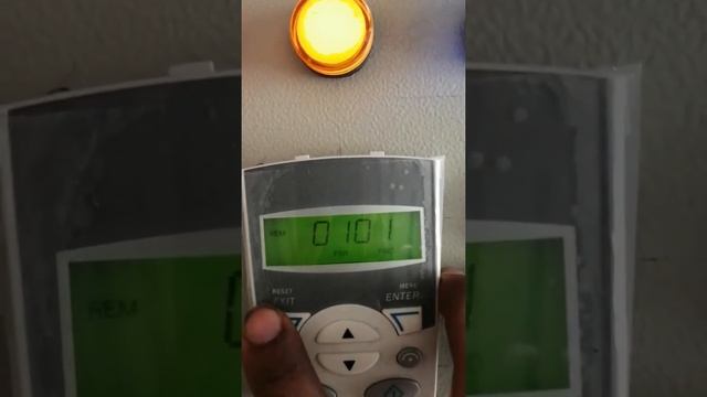 ABB Drive RPM Display Setting