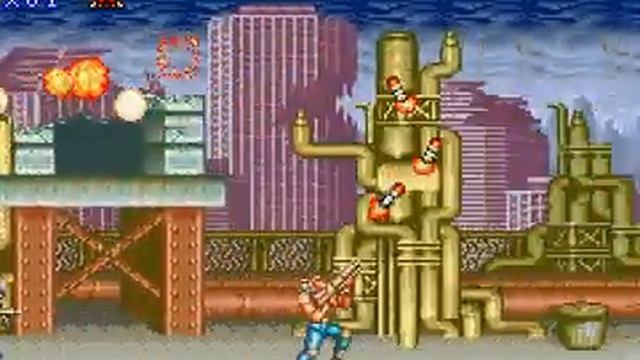Game Boy Advance Contra Advance The Alien Wars EX смотреть онлайн