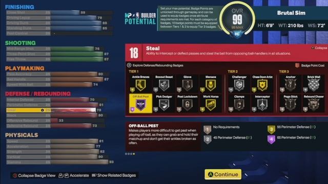 NBA 2K23 GAME BREAKING POWER FORWARD BUILD - 6'9" POWER FOWARD BUILD смотреть онлайн
