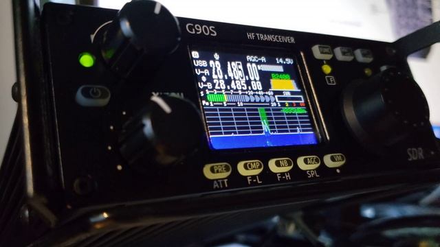 Local 10m QSO on G90 Xiegu смотреть онлайн