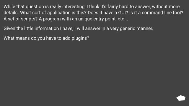 Building a minimal plugin architecture in Python смотреть онлайн