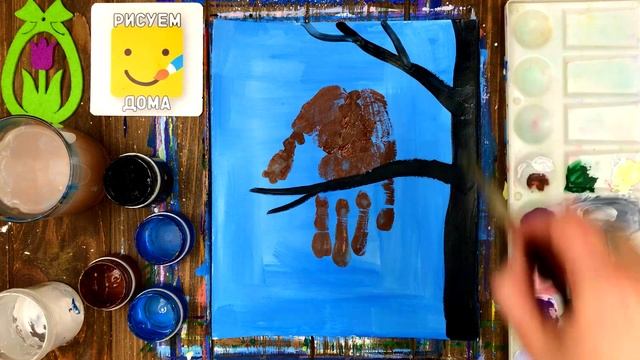 Как нарисовать СОВУ - урок рисования для детей, рисуем просто, легко, поэтапно смотреть онлайн