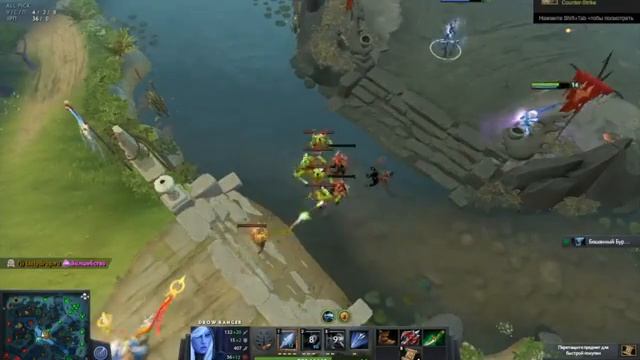 Хочу разыграть свой MacBook Air 2015 / Dota2 7,10 / Потная катка за Drow Ranger