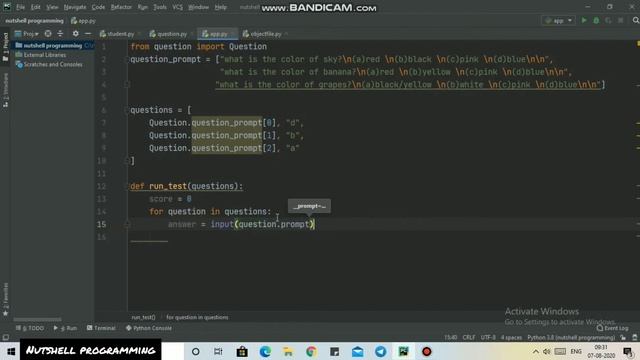 Creating Quiz Game using python || Learn python смотреть онлайн