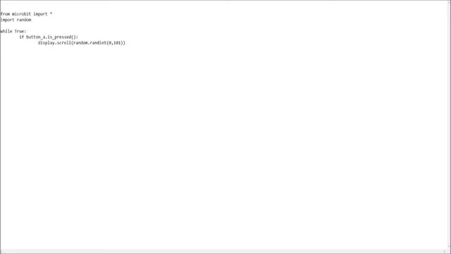 Microbit generate random letters and numbers with Python смотреть онлайн
