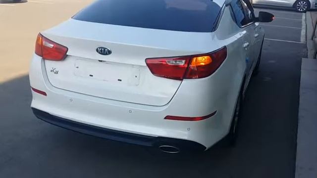 2013 Kia The new K5 LPI White (2) смотреть онлайн