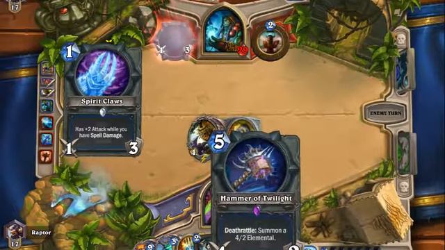 Hearthstone: Barnes Rogue vs Totem Shaman Rank 17 смотреть онлайн