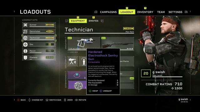 Aliens Fireteam Elite Technician build for endgame 2.0 - Shotgun flamer build guide смотреть онлайн