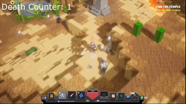 Minecraft Dungeons but its filled with game-breaking bugs смотреть онлайн