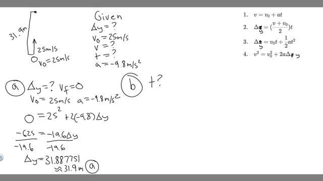 A ball is thrown vertically upward with a speed of 25.0 m/s. (a) How high does it rise? (b) How lon смотреть онлайн