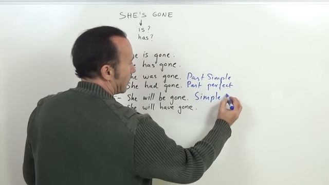 INGLÉS. "She's Gone", "You Were Gone" Active or Passive Voice? смотреть онлайн