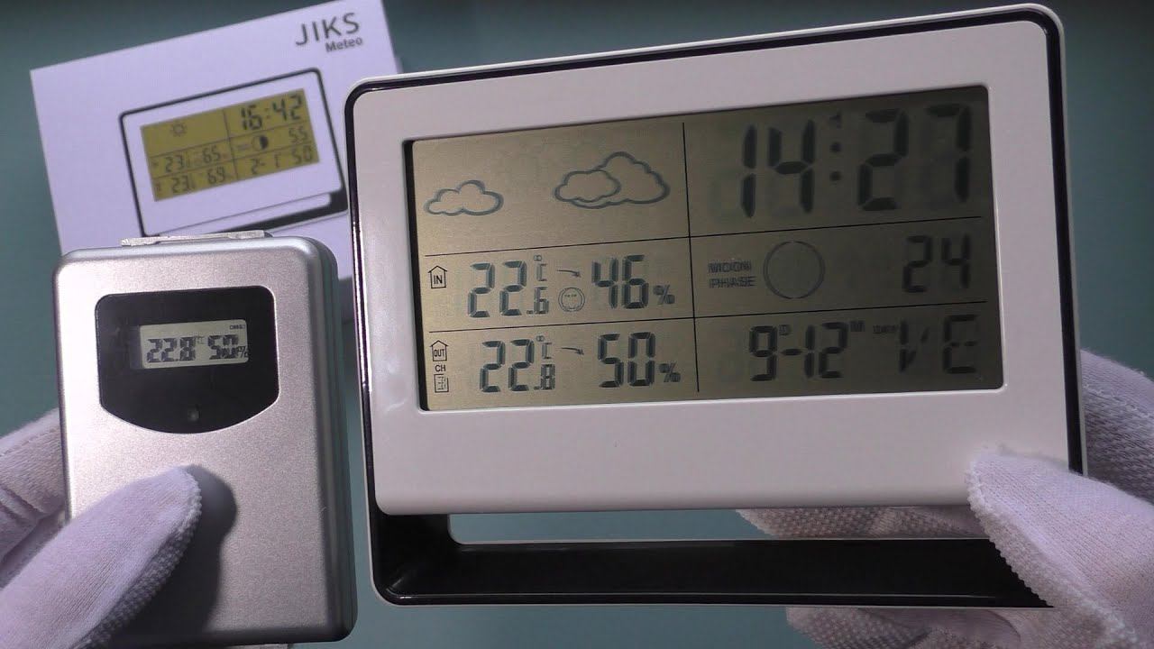❄️Метеостанция Jiks Meteo с беспроводным датчиком смотреть онлайн
