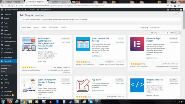 Wordpress - How To Insert Headers And Footers смотреть онлайн
