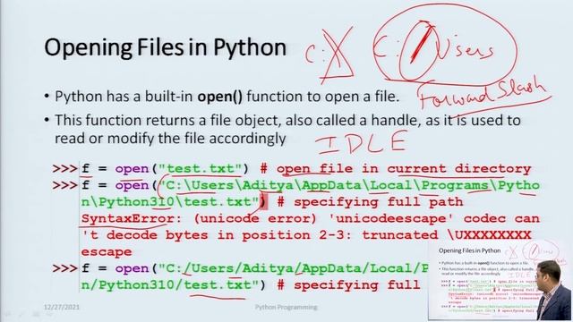 Python Programming | Files Part - 1 смотреть онлайн