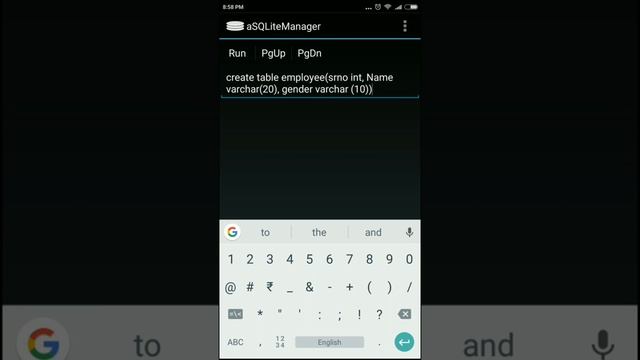 How to use/create SQL database in mobile phone смотреть онлайн