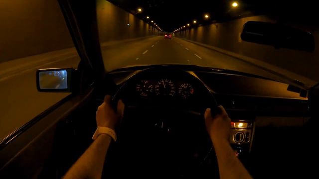 1988 Mercedes W124 Coupe 4К POV Test Drive