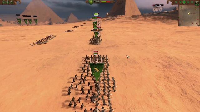Избранные Нургла(тяжелое оружие) vs Мастера меча: Total War Warhammer 3. тесты юнитов v 2.1.0 смотреть онлайн