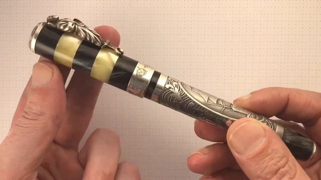 Обзор перьевой ручки Montegrappa Amerigo Vespucci смотреть онлайн