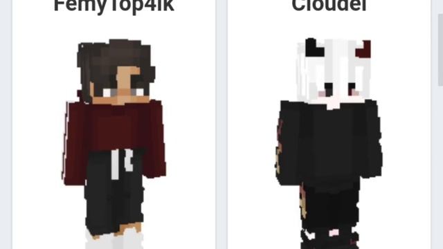 Скины по никам (Для мальчиков?)Еще кого сделать мальчиков или девушек смотреть онлайн