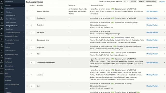 Automate monitor configurations using Configuration Rules смотреть онлайн