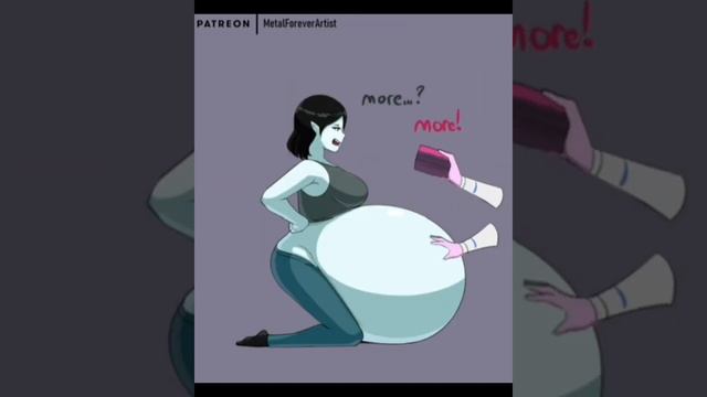 Marceline Snack Attack With Sound, By Metalforever [Stuffing, Burps]