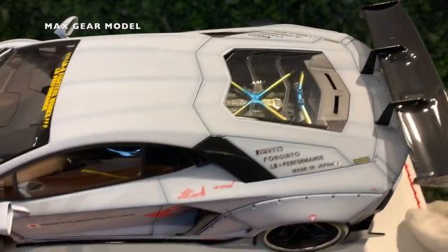 1/18 D&G LB-Works Lamborghini Aventador Zero Fighter смотреть онлайн
